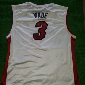 Dwayne Wade Adidas Miami Heat Jersey Size 2X